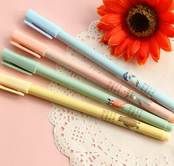 

Kawaii owl series gel pen School pens Korean style school supplies(dd-768)