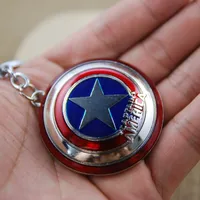 Marvel Captain America Shield Keychain (2 Colors)  6