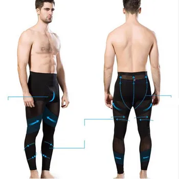 

Men's Butt Lift leg Slimming Body Shapers Long Panties Thigh Massage Shaper Pants Waist Control Shaper Warm Johns Underwear