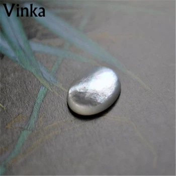 

30PCs/Lot Wholesale Natural White Butterfly Shell Mother Of Pearl 10*14mm Oval Cabochon Shape Jewelry Accessories