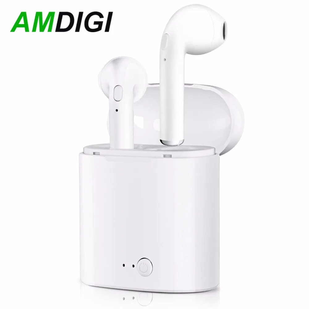 

AMDIGI i7s mini TWS Earphones Real Stereo i7s Bluetooth Earbuds Dual-Ear Twins Headset for iPhone Xiaomi Earphone