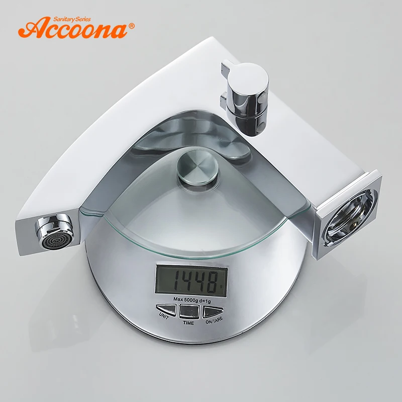 Accoona Bathtub Faucet Separate Body Single Holder