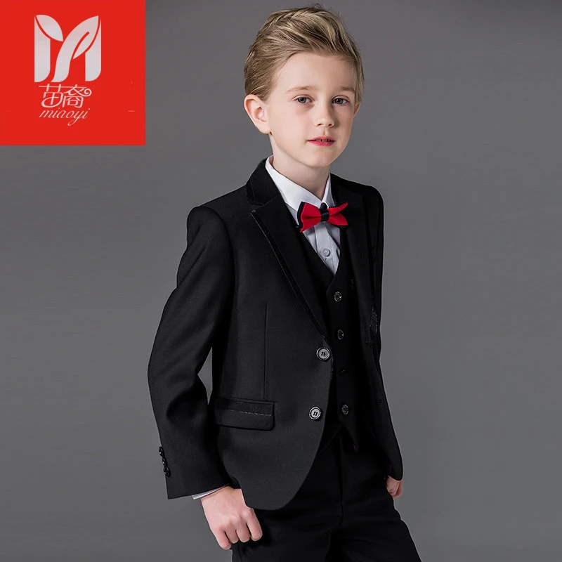 

2017 children's leisure clothing sets kids baby boy suits Blazers Dress vest gentleman clothes for weddings formal clothing