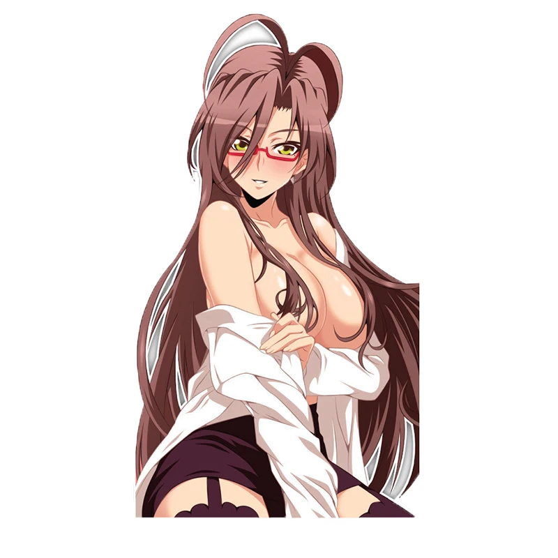3D автомобиля Стикеры s Shinmai Maou No Testament Нарусэ Mio аниме Автомобильная переводная
