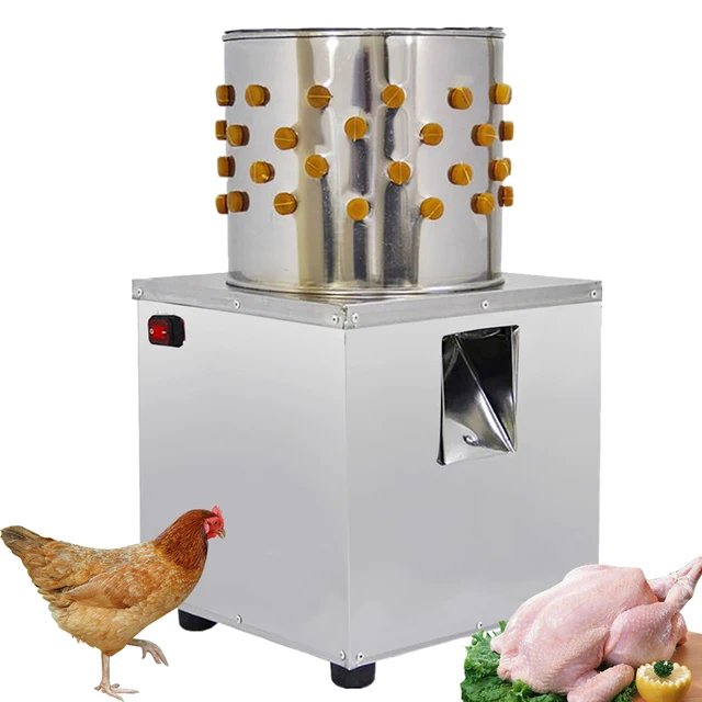 Best Price 220V 700W Commercial Chicken Plucking Machine With 30cm