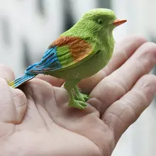 Пластиковый изысканный Модный популярный креативный Милый Забавный звуковой с голосовым управлением активировать игрушку подарок чирпинг певчая птица