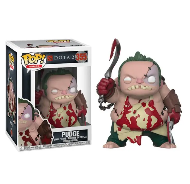  DOTA 2 PUDGE 355# PVC Action Figure Collection Model toys for children birthday Gift