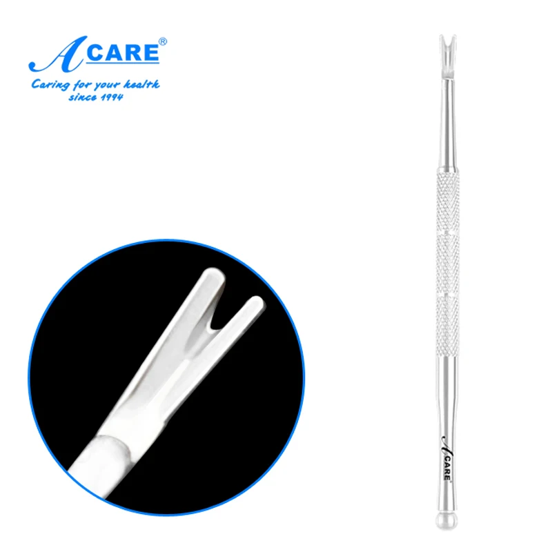 

Nail Cuticle Pusher Nail Art Stainless Steel Metal Dead Skin Push Remover Manicure Spoon Double Sided Toe Nail Care Tool