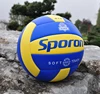 Una pieza de PVC Bola de voleibol suave formación profesional balón de competición #5 estándar internacional balonmano playa de interior al aire libre ► Foto 2/6