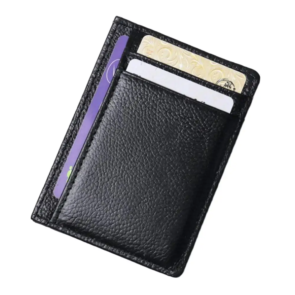 Banabanma Men Wallet Concise Hardwearing Leather Portable Bus Card Bag Wallets and Purses Fashion Wallet Men Coin Purses ZK40