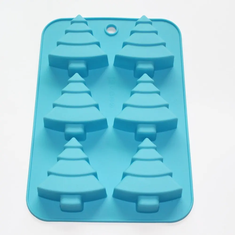 

Christmas Trees Pine Chocolate CupCake Soap Muffine Silicone Mold