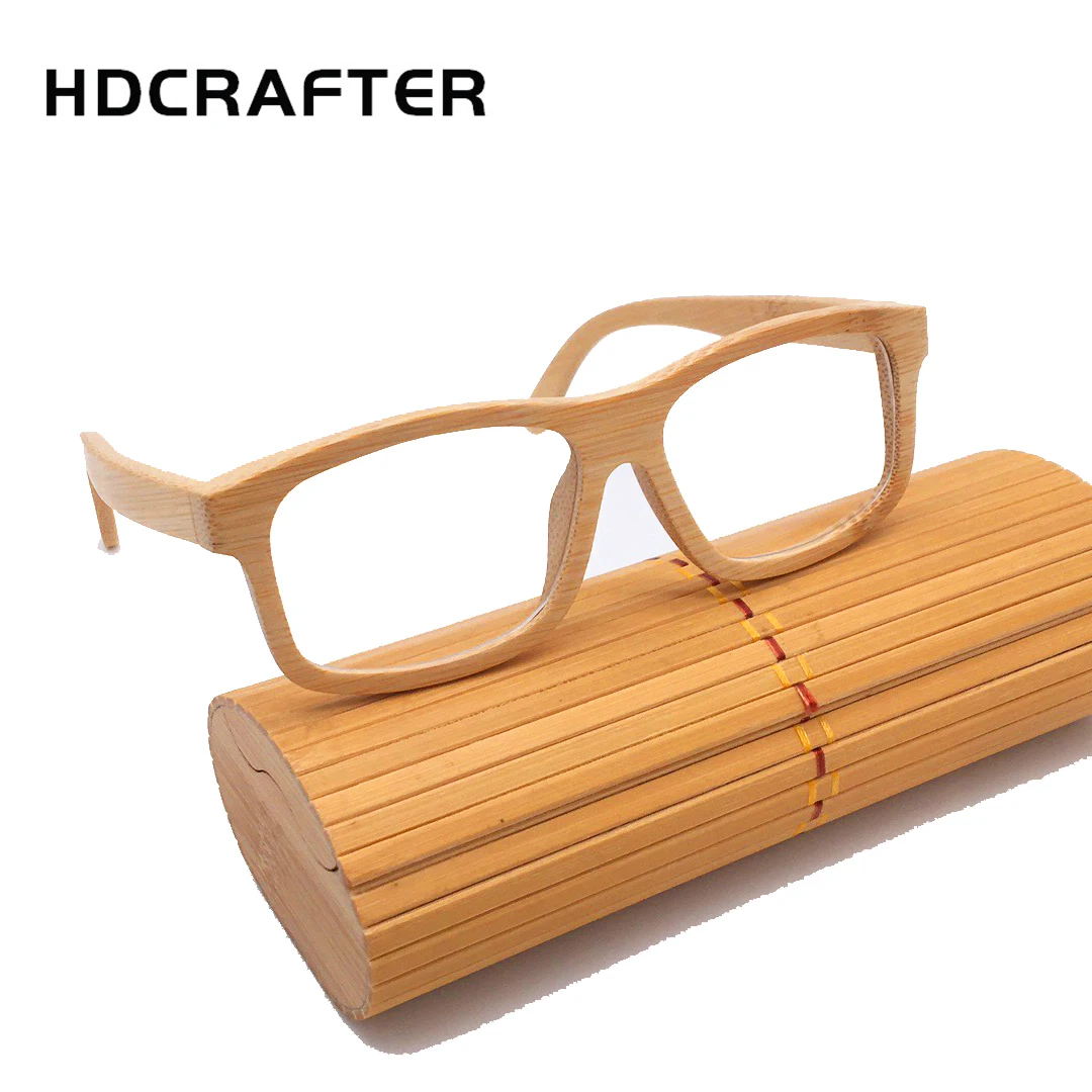 HDCRAFTER мужские и женские оправы для очков из натурального дерева винтажная