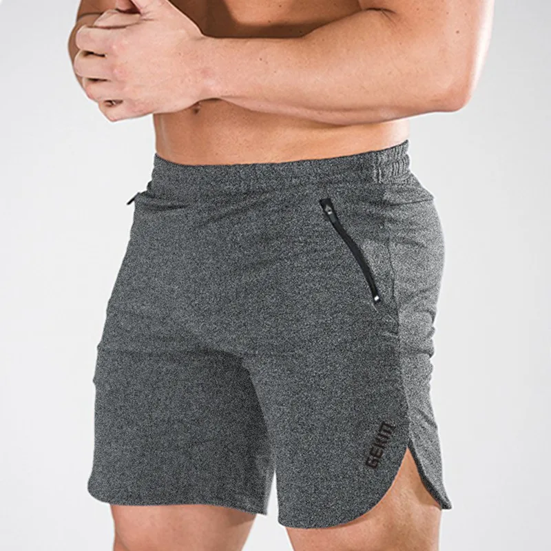 2019 новые мужские тонкие брендовые шорты до середины икры для фитнеса бодибилдинга модные повседневные спортивные штаны для бега и