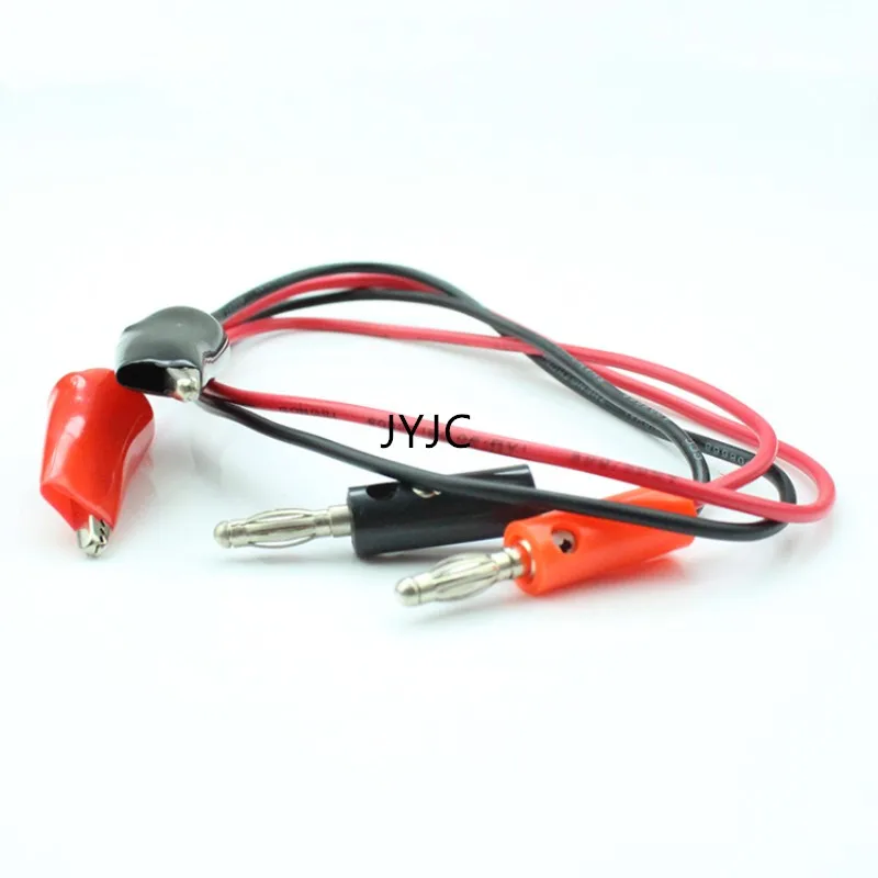 Universal Multimeter Crocodile Clip Electrical Tester Connecting Line Red Black One Pair Hot Selling Wholesales 100pcs/lot