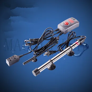 

300W 500W Aquarium External Heater Fish Tank Adjustable Heating Rods LED Display Stainless Steel Thermostat Heater