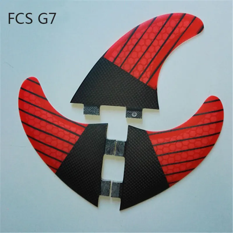 4 цвета FCS G7(3 шт.) карбоновые катушки для серфинга сотовые ФКС доски для серфинга плавники thruster A