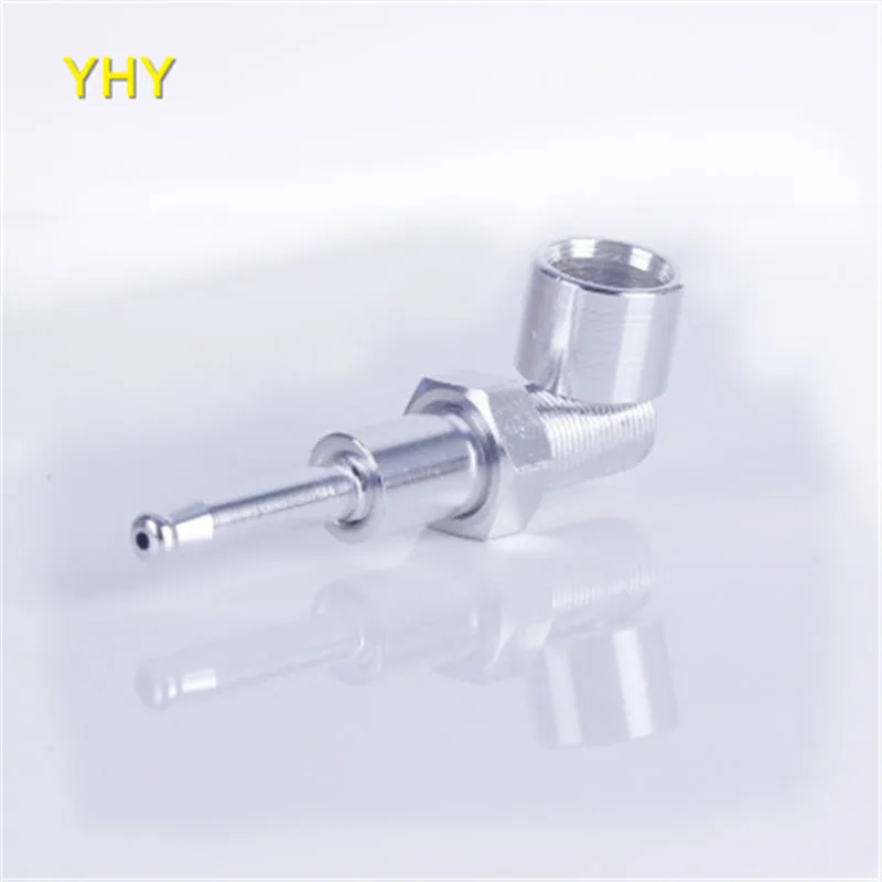 Screws Metal Smoking Pipes Portable Smoking Pipe with Mesh Filter Dry Herb Holder Cigarette Hookah Accessories DIY Smoking5