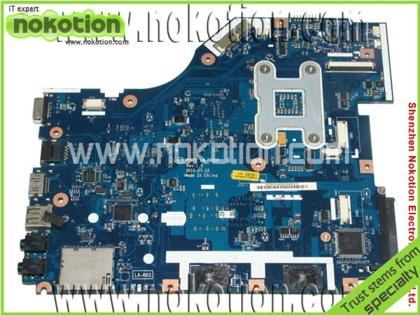 

NOKOTION MBR4G02001 MB.R4G02.001 for Acer 5336 laptop motherboard LA-6631P Mother Board Intel DDR3 4KMFG PEW72