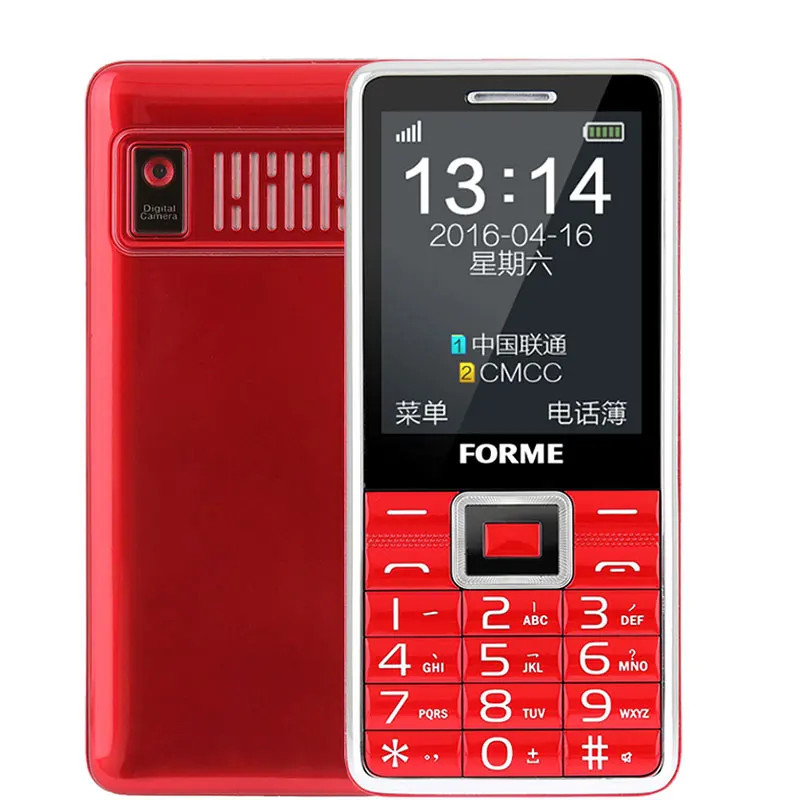 Quad Band classic big digit big button Bar Mobile Phone