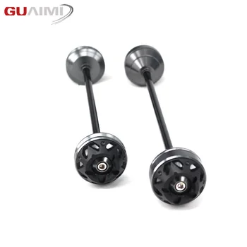 

For BMW S1000XR 2015 2016 Motorbike Parts Aluminum Front & Rear Wheel Fork Axle Sliders Cap Crash Protector