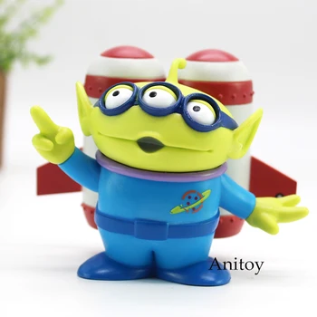 

Toy Story Figure Alien with Zacca Planet Action Figure Pen Holder Kids Toy Gift 9.5cm KT4628