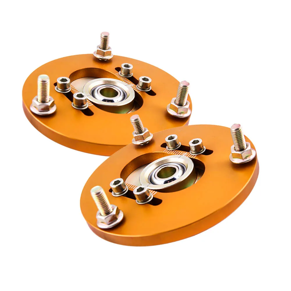 

Front Coilover Top Mount Camber Plate for 1992-1999 BMW 3 Series E36 318 320 328 323 3253 318i Top Upper Mounts Camber Plates