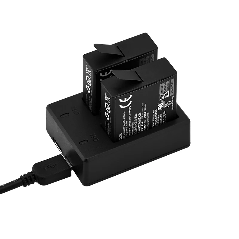 Двойное зарядное устройство с двумя портами AHDBT 501 AHDBT501 для Gopro Hero 5 аксессуары