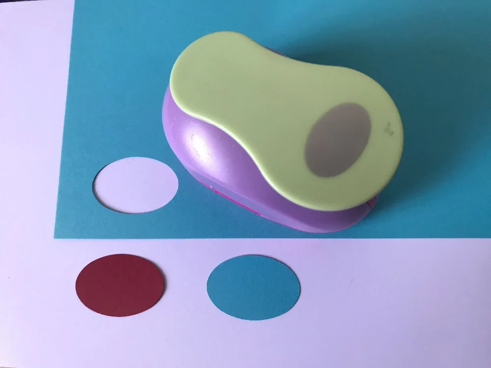 different size of geometric shape craft punch scrapbooking puncher