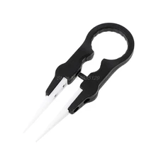 Керамический Пинцет из нержавеющей стали с острым наконечником, термостойкий пинцет, и Прямая поставка