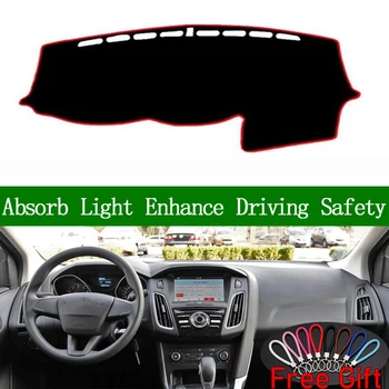 

For Ford Foucs 2014 2015 2016 2017 2018 Dashboard Cover Sun Shade Non-slip Dash Mat Pad Carpet Car Stickers Interior Accessories