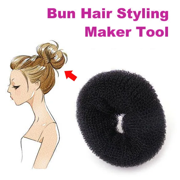 

Fashion Beauty Donut Hair Styling Maker Hair Roller Hair Bun Ring 88 @ME88
