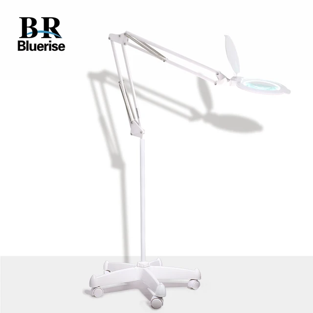 Manicure Table Lamp Led Magnifier 2 In 1 Super Bright Manicure Table Lamp Led Magnifier 2 In 1 Super Bright Adjule Desk Utility Clamp And Floor Stand Base For Nail Salon