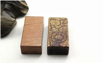 

20 Cigarette Female Wood Grain Cigarette Case Cigarette Box Slim Portable Storage Sealed High-Grade Handmade Natural Gifts