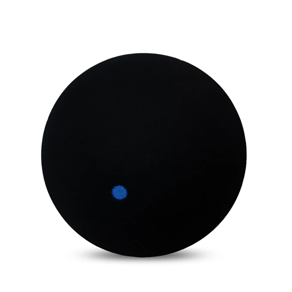 3x Single Blue Dot Squash Balls Rubber Pro Balls for Intermediate Player 