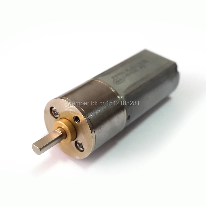 Reversible 25mm 6V DC 5.5 RPM Gear-Box Speed control Electric Torque Motor 