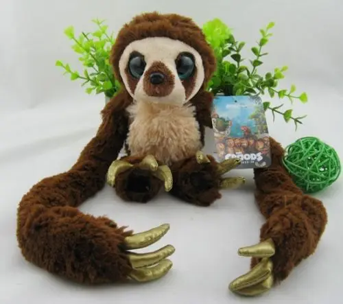 Игрушка плюшевая в виде персонажа из фильма CROODS ремень для обезьяны кукла 10