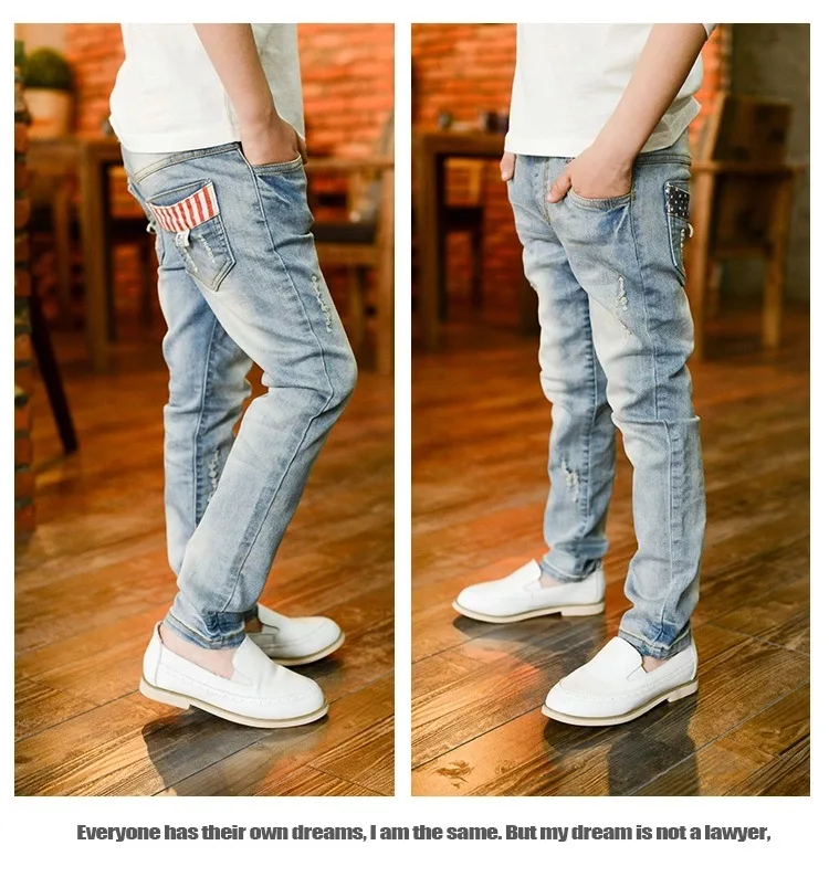 

2018 High Quality Fashion Children Jeans for Boys,Slim Fit Korean Children's Jeans,Baby Boys Pants,Kids Boy Jeans Free Shipping