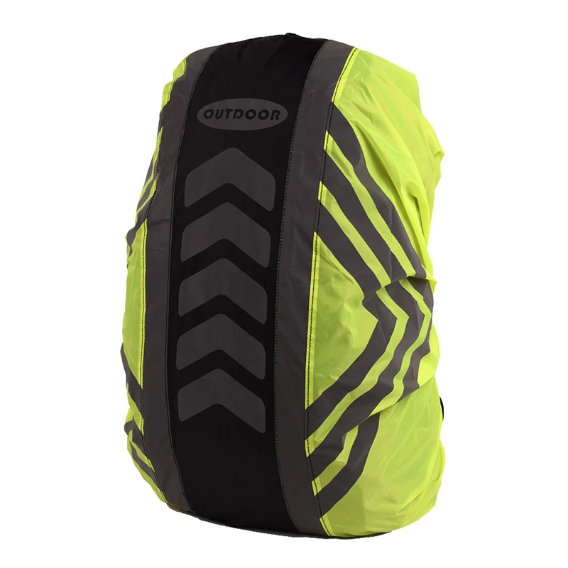 Светоотражающий водонепроницаемый рюкзак с защитой от дождя пылезащитный дождевик для сумок для походов кемпинга охоты дождя езды на