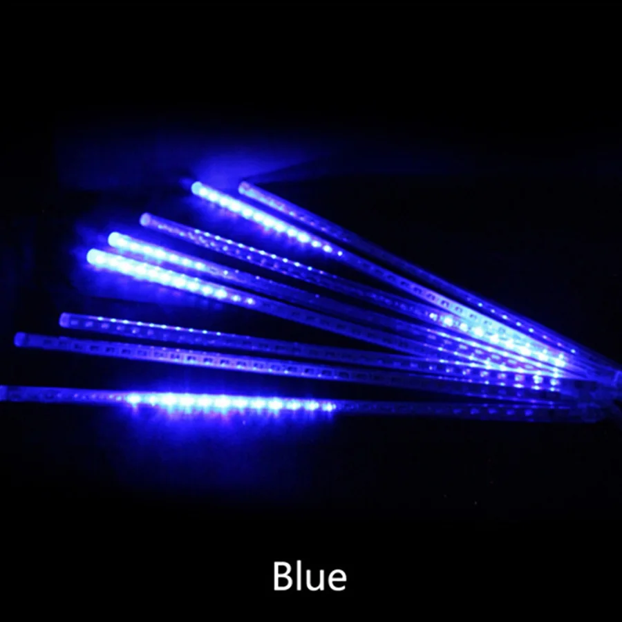 50cm 30cm Meteor Shower Rain Tubes Led String Light Lamp Waterproof Christmas Light New Year Xmas Wedding Garden Tree Decoration (7)