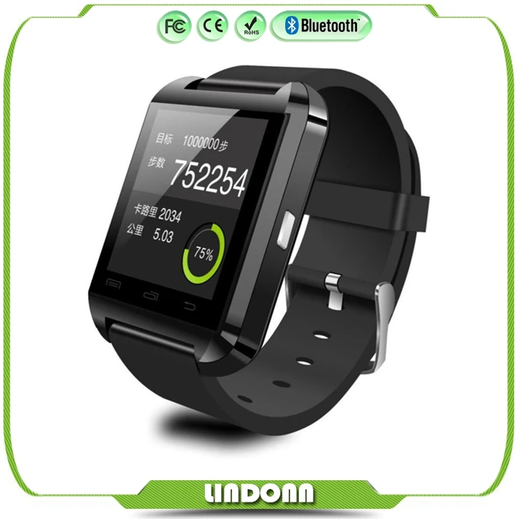 2016 Hot Bluetooth font b Smartwatch b font U8 U Watch Smart Watch Wrist Watches for