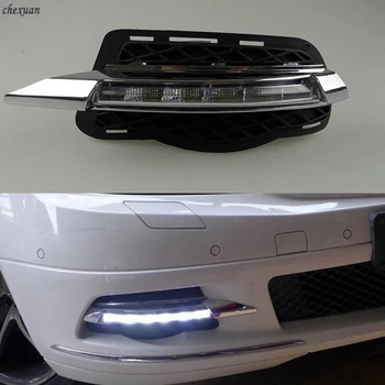 

CSCSNL 2Pcs DRL Daylight Car LED DRL Daytime Running Lights Fog Lamp For Mercedes W204 c260 C300 sport 2007 2008 2009 2010 2011