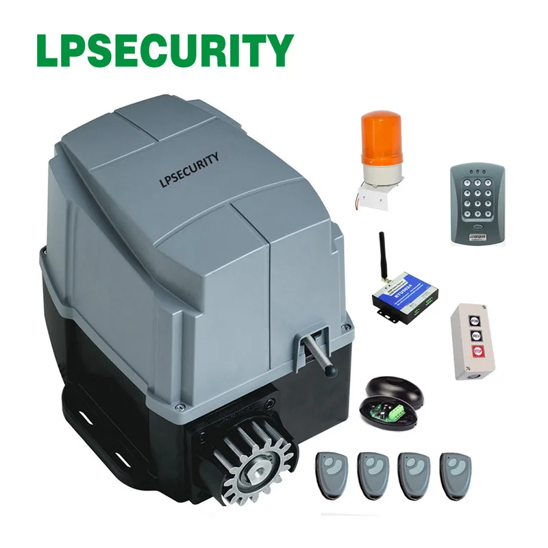 US $223.25 LPSECURITY 800kg AC Engine Automatic Gate System Electric Sliding Gate Opener Motor Foresee