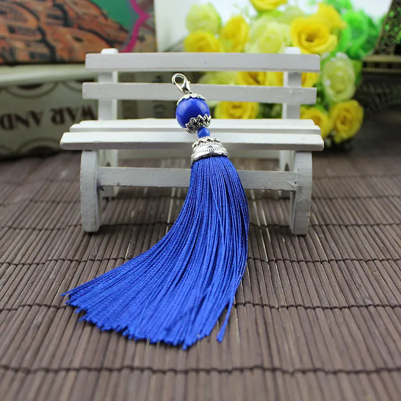 Fashion Tassels 2PCS Tassel Lobster Clasp Keychain Cellphone Straps Jewelry Charms DIY Earrings Accessories Necklace Pendants Fashion Tassels 2PCS Tassel Lobster Clasp Keychain Cellphone Straps Jewelry Charms DIY Earrings Accessories Necklace Pendants