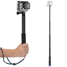 High quality 285mm-925mm monopod for gopro4/ gopro3 /3+/2/ SJCAM SJ3000 SJ4000 Action camera Selfie Sticks for sports camera