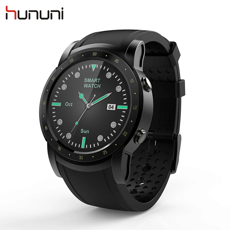 Hununi HW1 Android Bluetooth Watch SIM 3G WIFI GPS with Bluetooth Sports Fitness Tracker Super Big Screen Smart watch Wristwatch