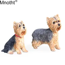Mnotht 1/6 Yorkshire Terrier Dog Simulation Dog Model Anmial Scene Accessory Mini Toy for Action Figure Collection of Gift m3n mnotht 1 6 kmf037 john wick retired killer keanu reeves action figure set suit for 12in soldier toy model collections gift m3n