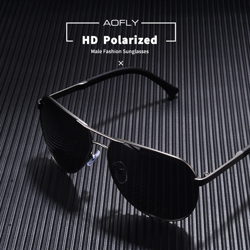 AOFLY дизайнерские женские и мужские солнцезащитные очки, поляризованные зеркальные линзы, винтажные очки для вождения, солнцезащитные очки TR90, дужки Gafas de sol Masculino