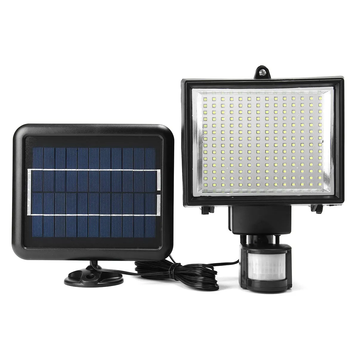 

Smuxi 196 LED Outdoor Solar Light Super Bright Solar Powered Body Motion Solar Lamp Senior Garden Floodlight