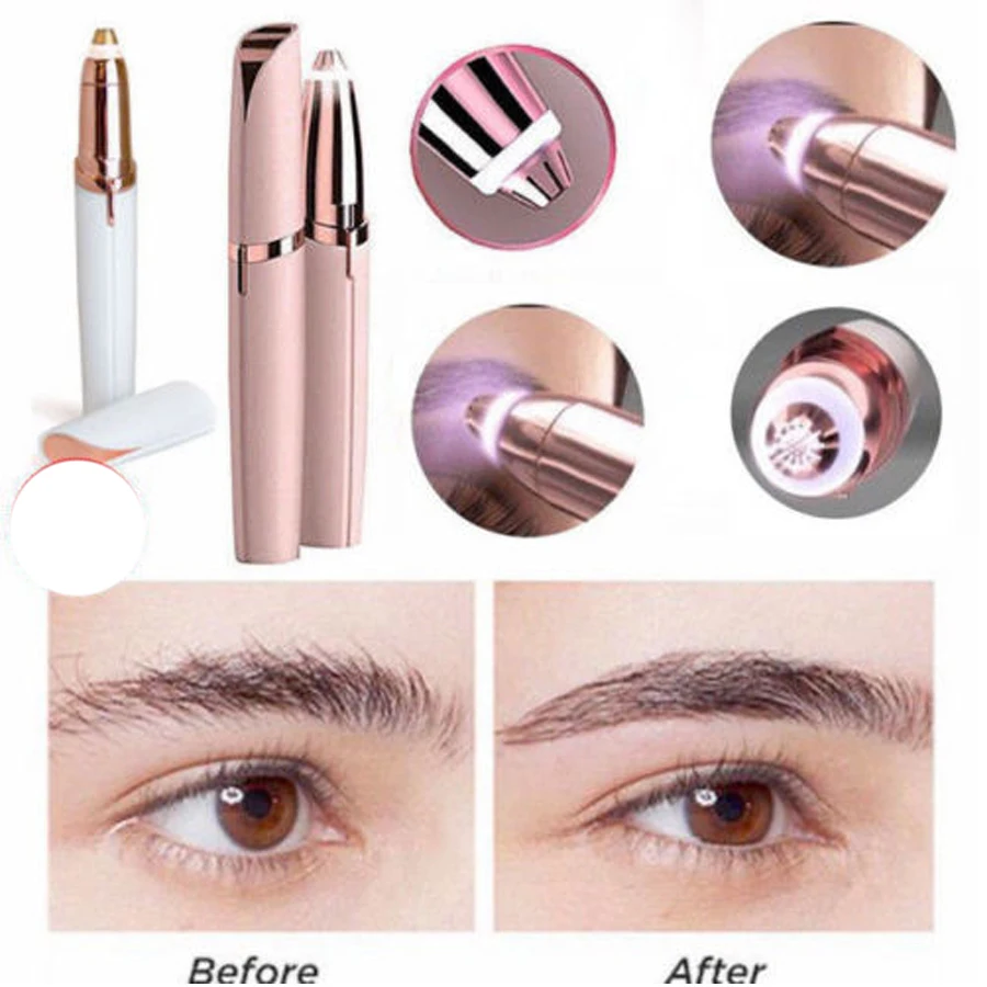 

USB Charging Shaver Multi-function Shaver Lipstick Shape Portable Nose Hair Eyebrow Depilation Machine Depilatory Shaver Hair Tr