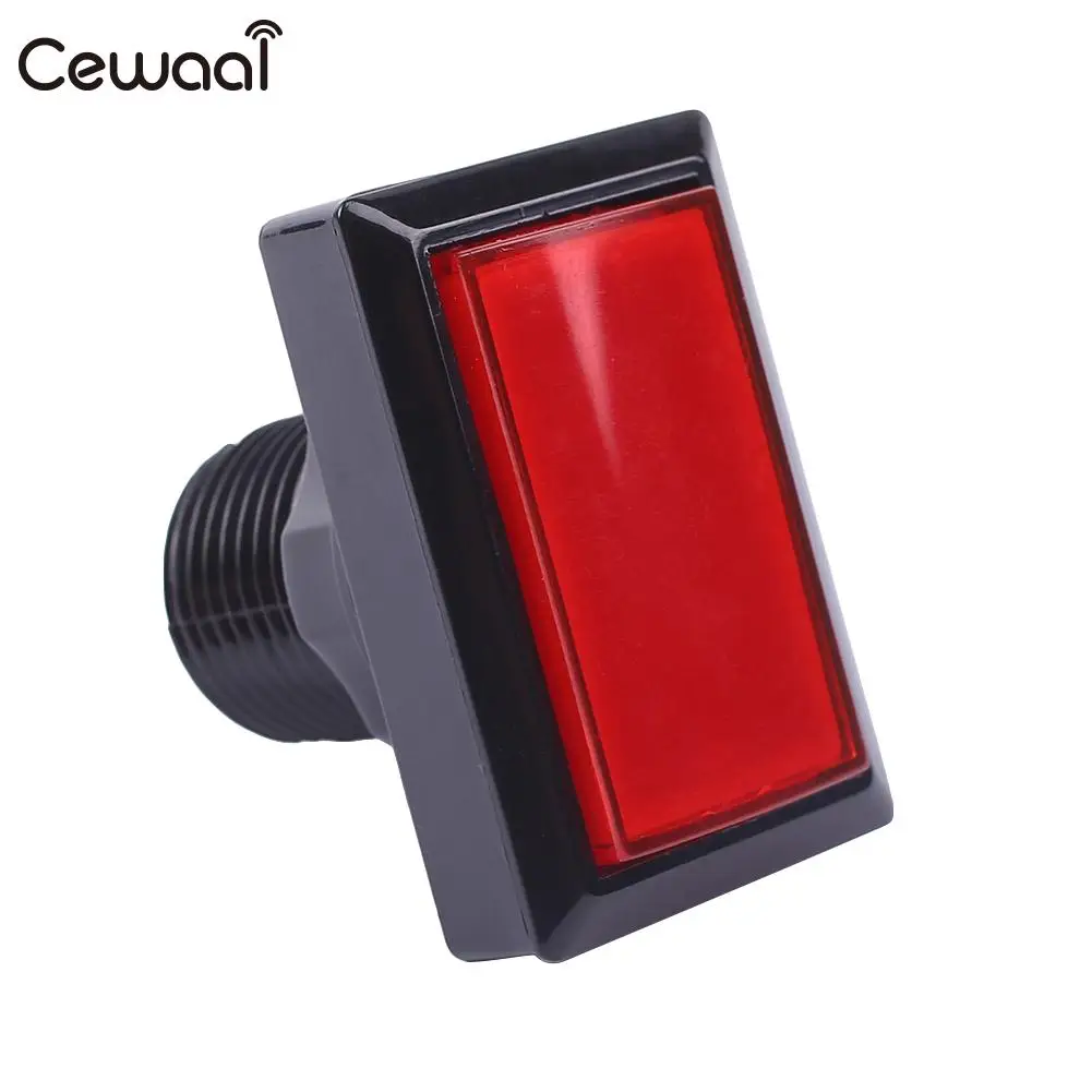 

LED Light Illuminated Arcade Video Game Rectangle Push Button Micro Switch